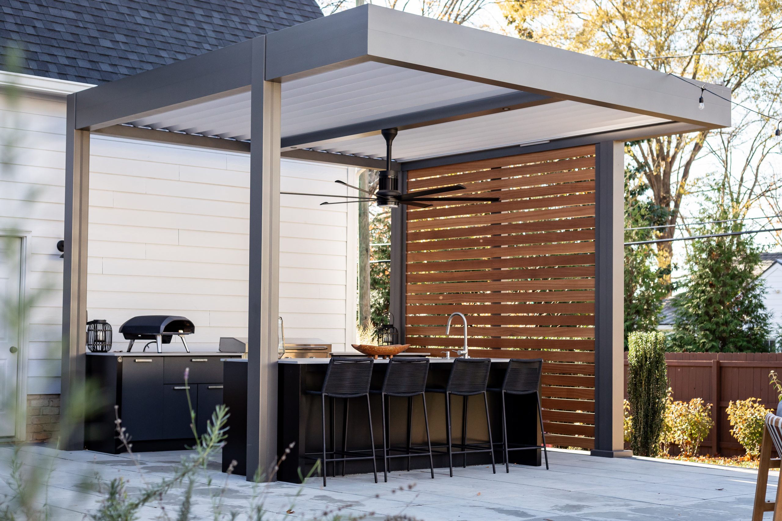 Fixed Slat Pergola - Cabana Theory