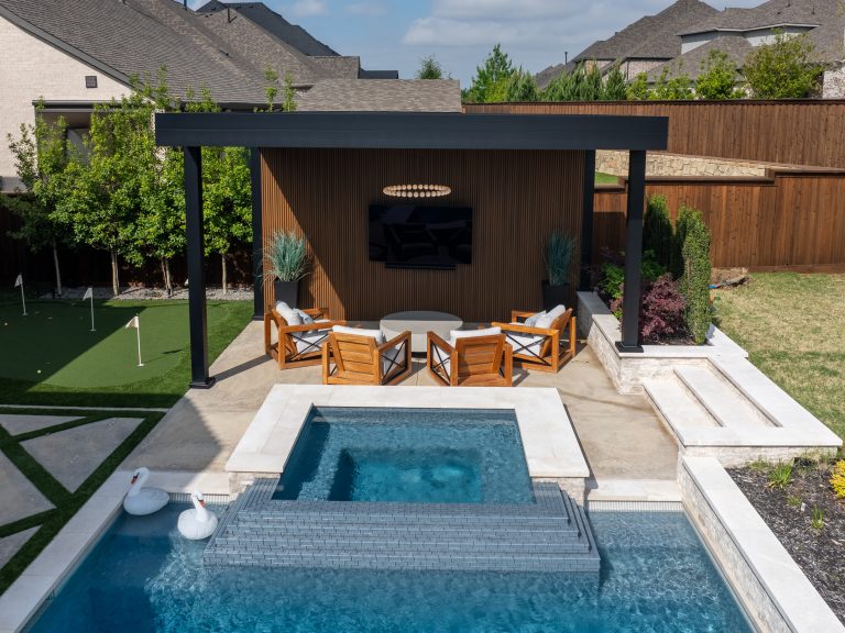 Custom outdoor structures and pergolas by Cabana Theory — Texas luxury outdoor living