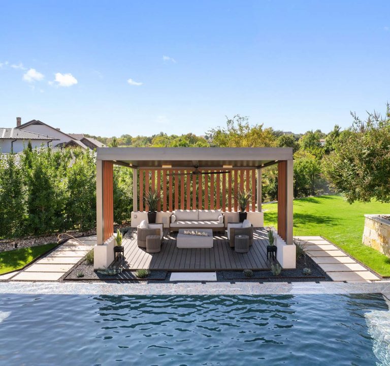 Custom outdoor structures and pergolas by Cabana Theory — Texas luxury outdoor living