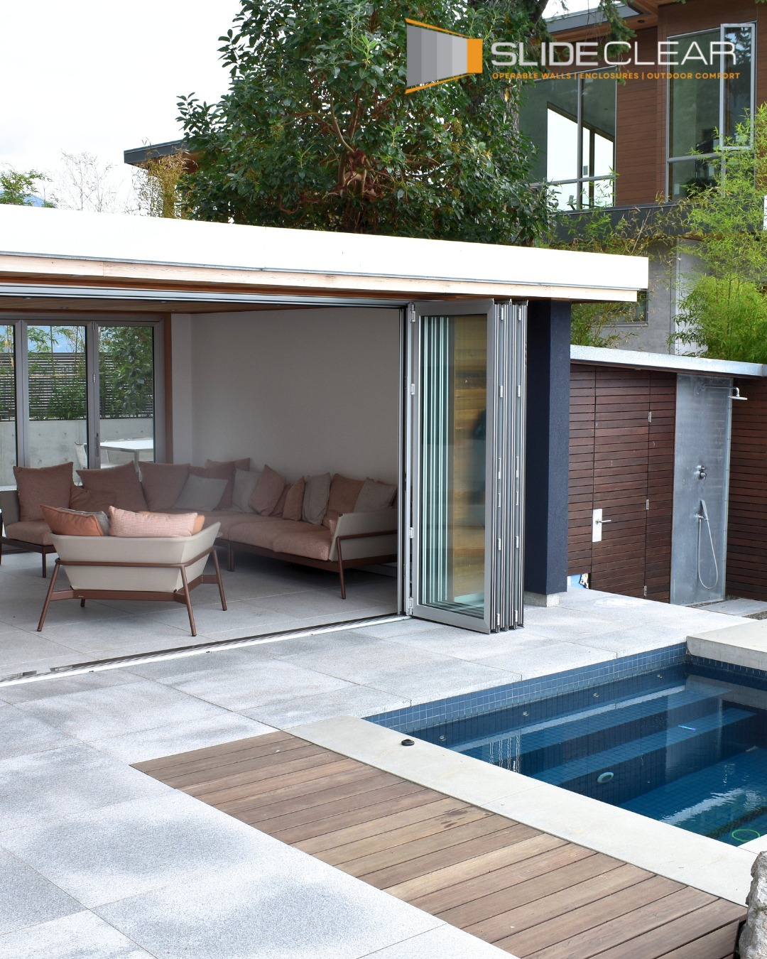 Sliding glass doors - Cabana Theory