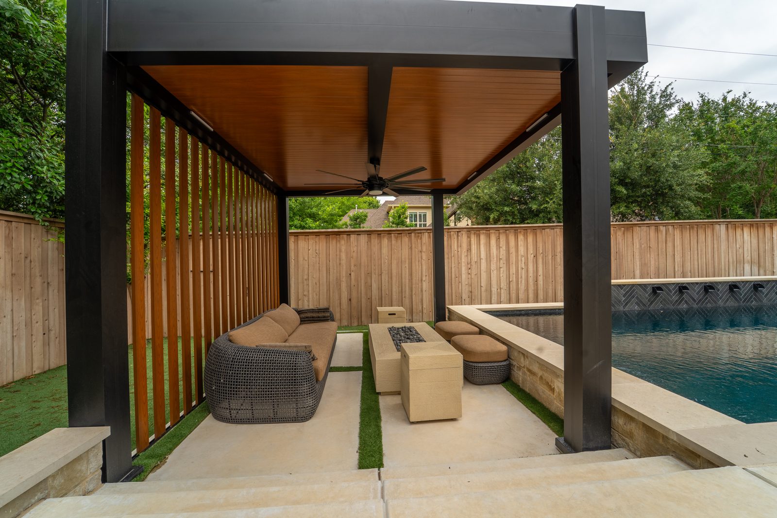 Contemporary Patio Cover project