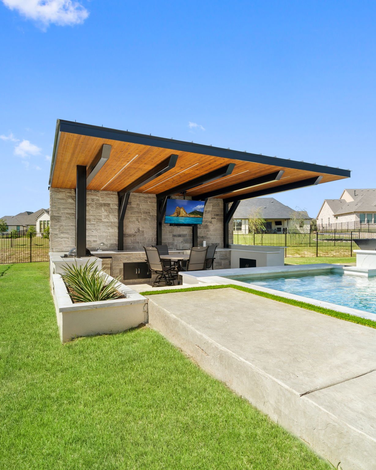 Cantilevered Patio Cover project